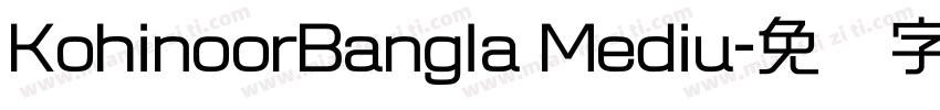 KohinoorBangla Mediu字体转换